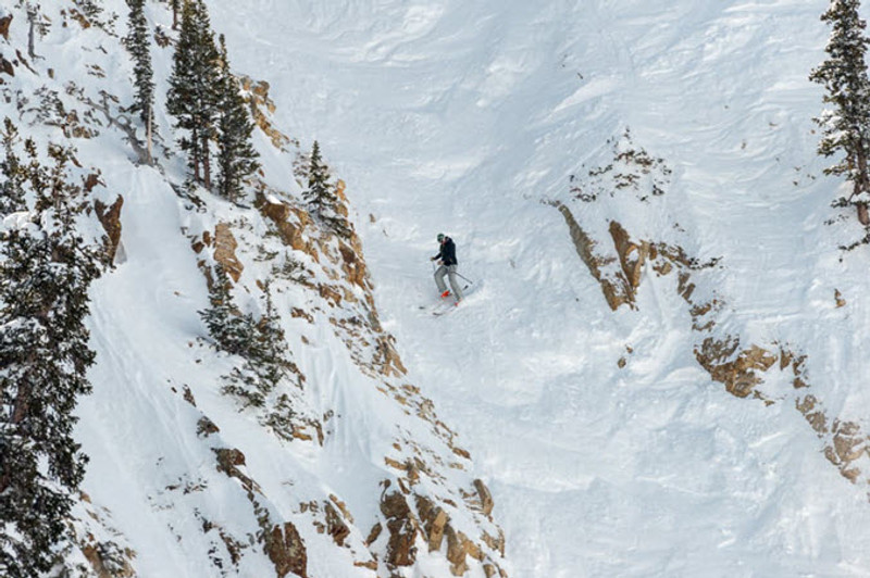 The 6 Scariest Inbounds Runs in the Wasatch