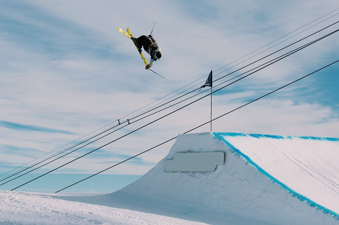 Freeskier Julia Krass Excels