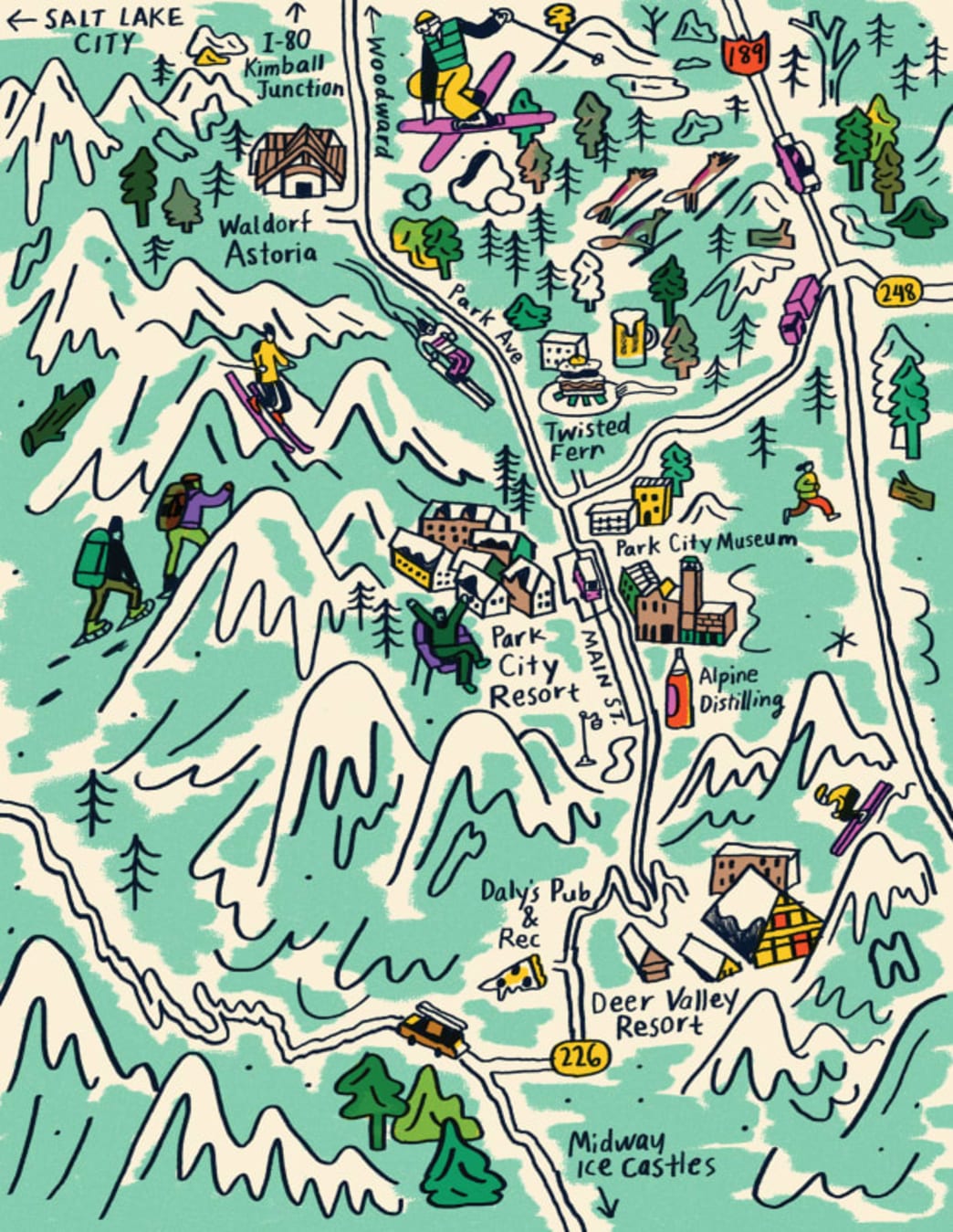 Ski Town: Park City, Utah