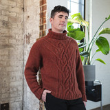 Romola by Norah Gaughan knit in Berroco Millstone Tweed