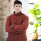 Romola by Norah Gaughan knit in Berroco Millstone Tweed