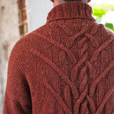 Romola by Norah Gaughan knit in Berroco Millstone Tweed