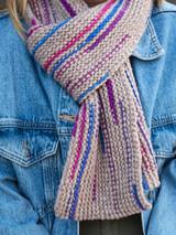 Berroco Sideline hat & scarf in Dash