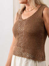 Rilke knit in Berroco Modern Linen