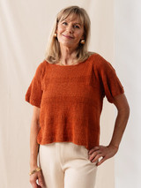 Sitwell knit in Berroco Modern Linen