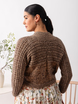 Heartleaf knit in Berroco Vintage Sock & Berroco Aerial