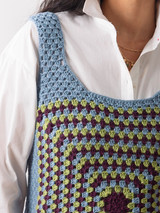 Cypress crocheted in Pima 100