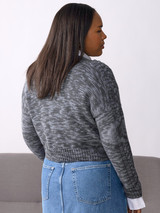 Leo (cropped) knit in Berroco Vintage Handpaint