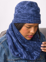 Lynx knit in Berroco Vintage Handpaint