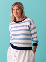 Elms knit in Berroco Pima Soft