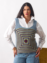 Cypress crocheted in Berroco Pima 100