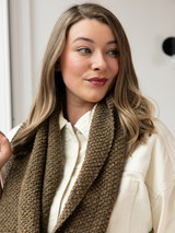 Aldis knit in Berroco Millstone Tweed