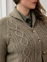 Karla knit in Berroco Millstone Tweed