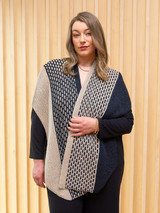 Fosse knit in Berroco Mirelle