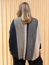 Fosse knit in Berroco Mirelle