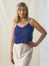 Liora knit in Berroco Modern Linen