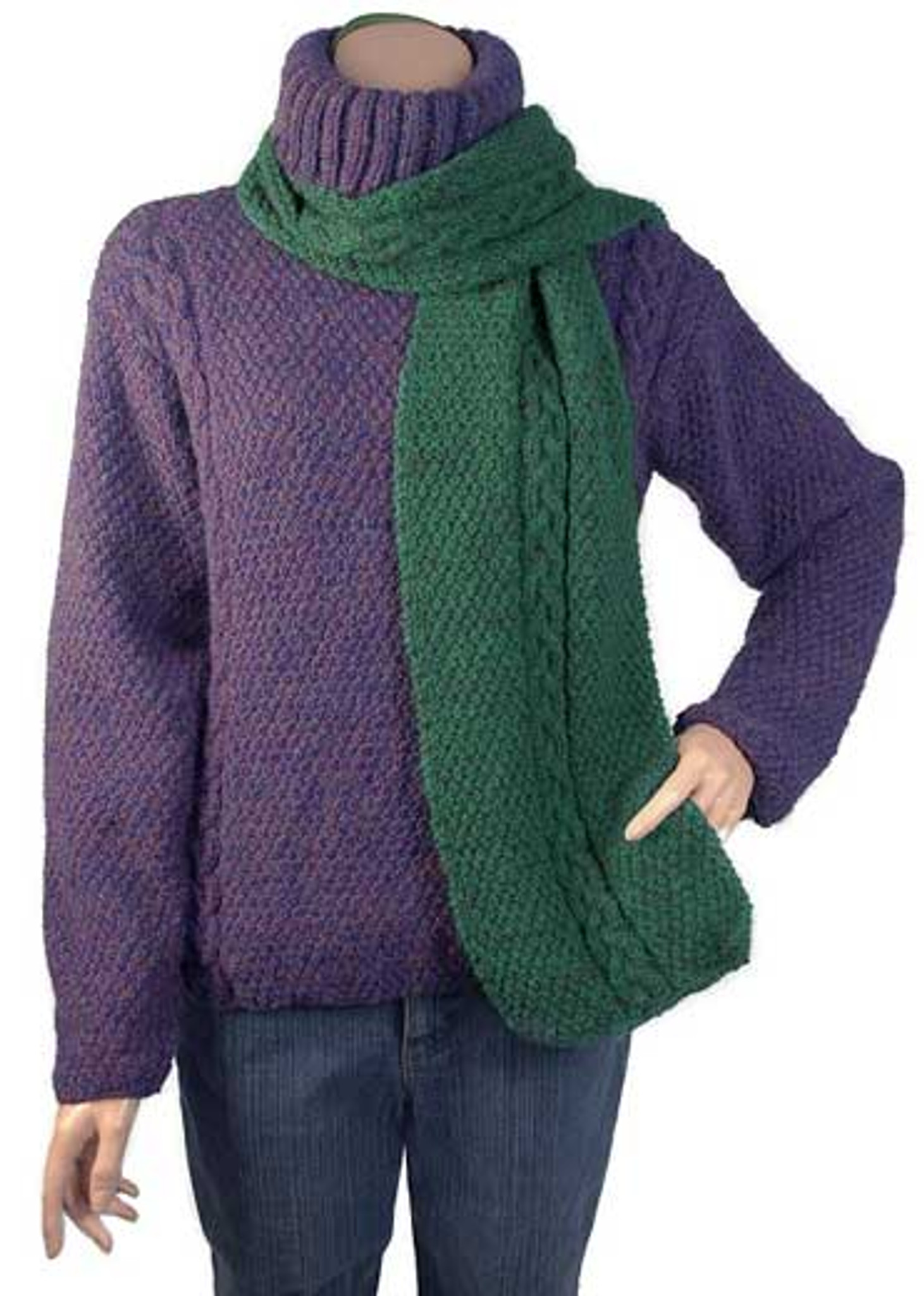 Shivaree Sweater and Scarf