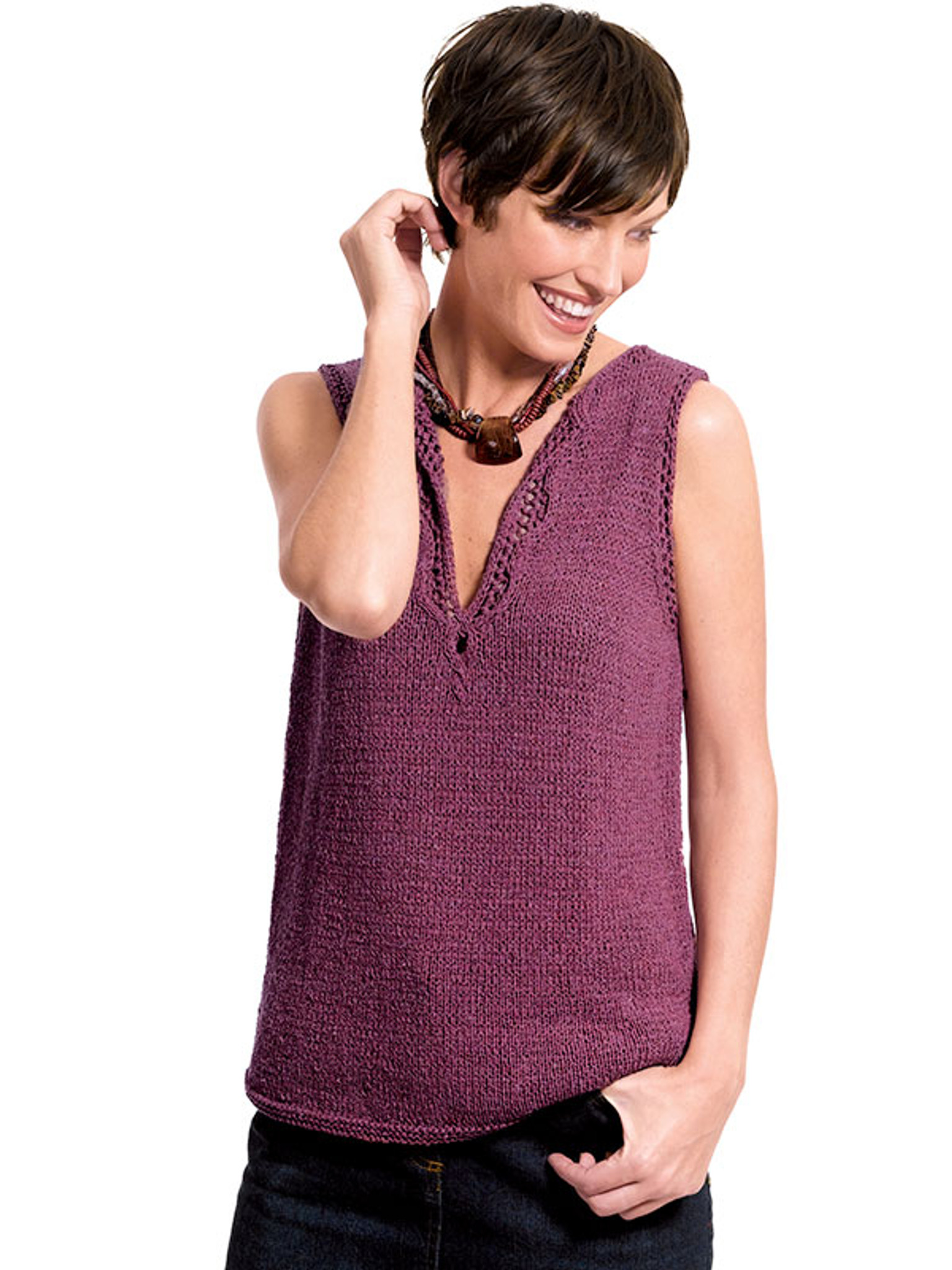 MARGAUX 2025 SUMMER✨ Back belt knit PO Margaux - Berroco Yarn