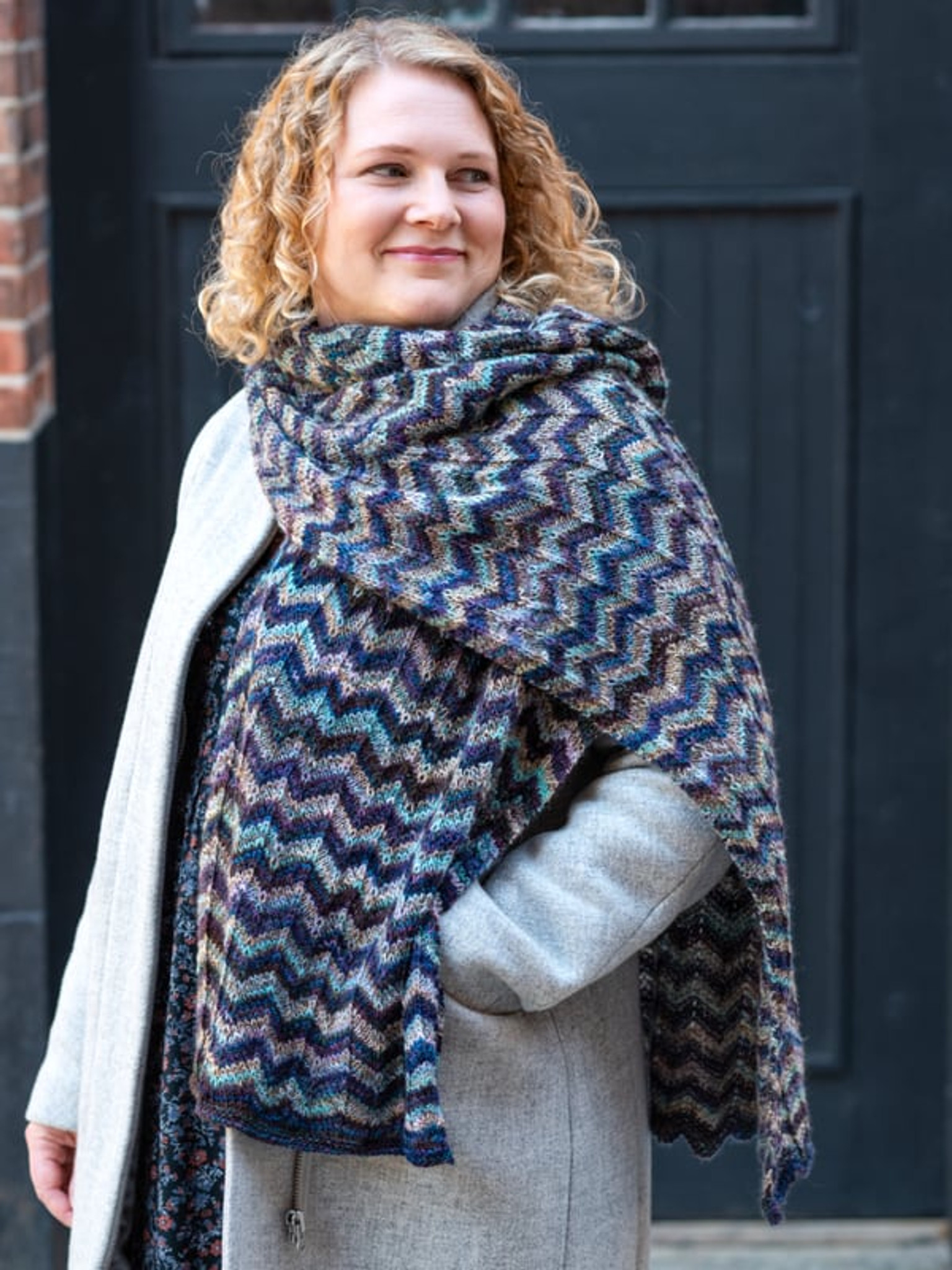 Jardin knit in Berroco Carousel