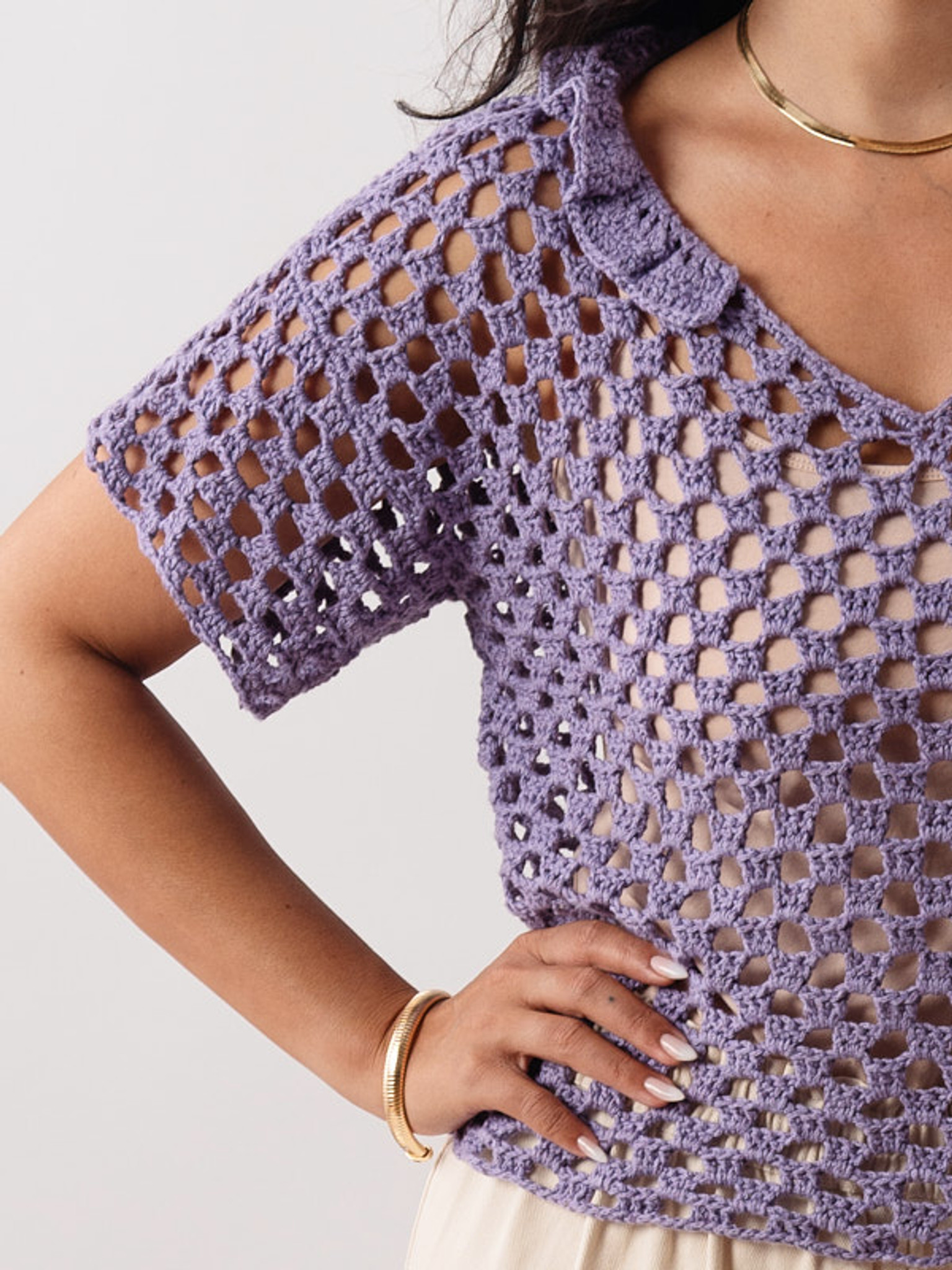 Dove crocheted in Berroco Iris