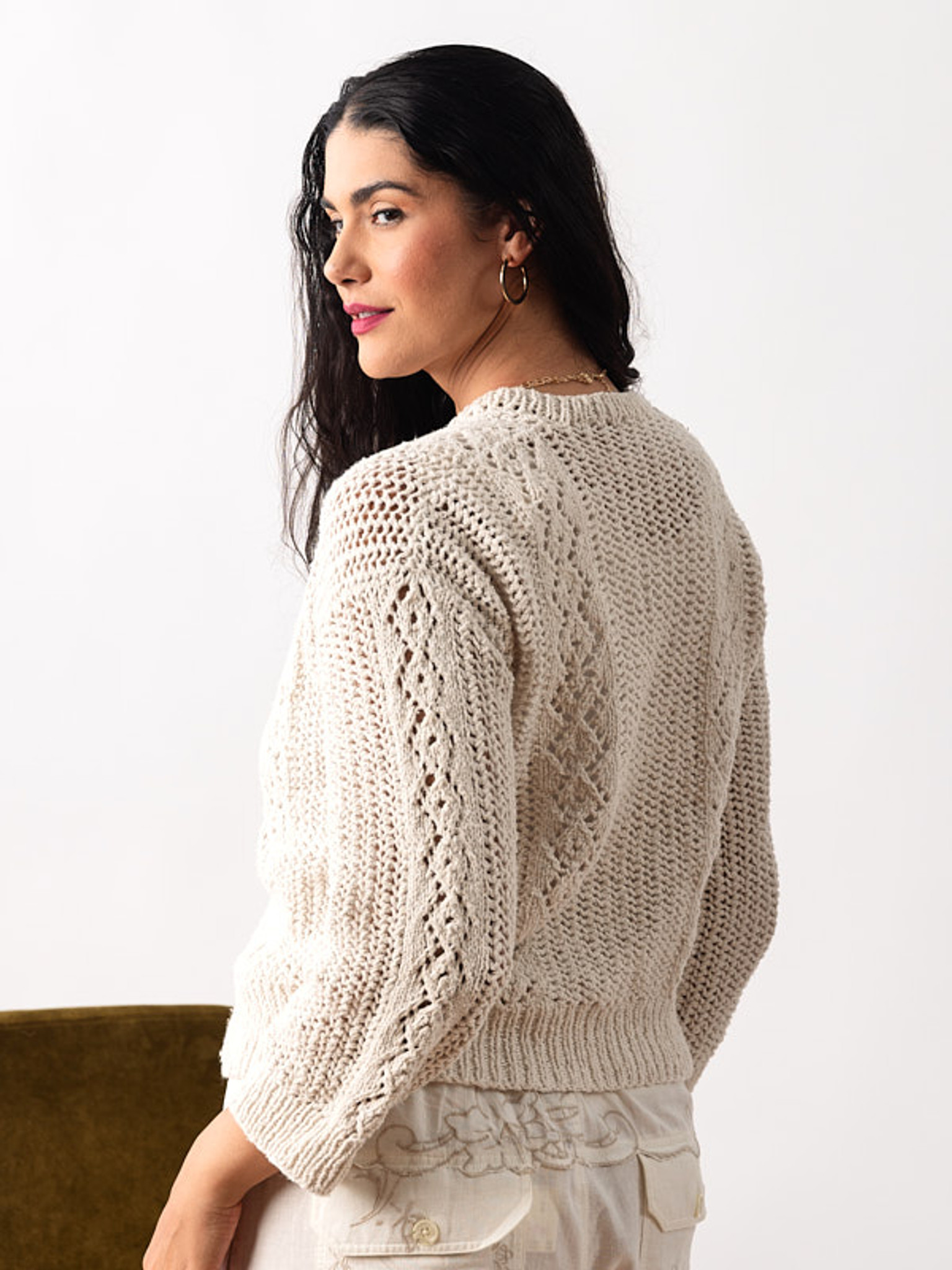 Sycamore knit in Berroco Remix