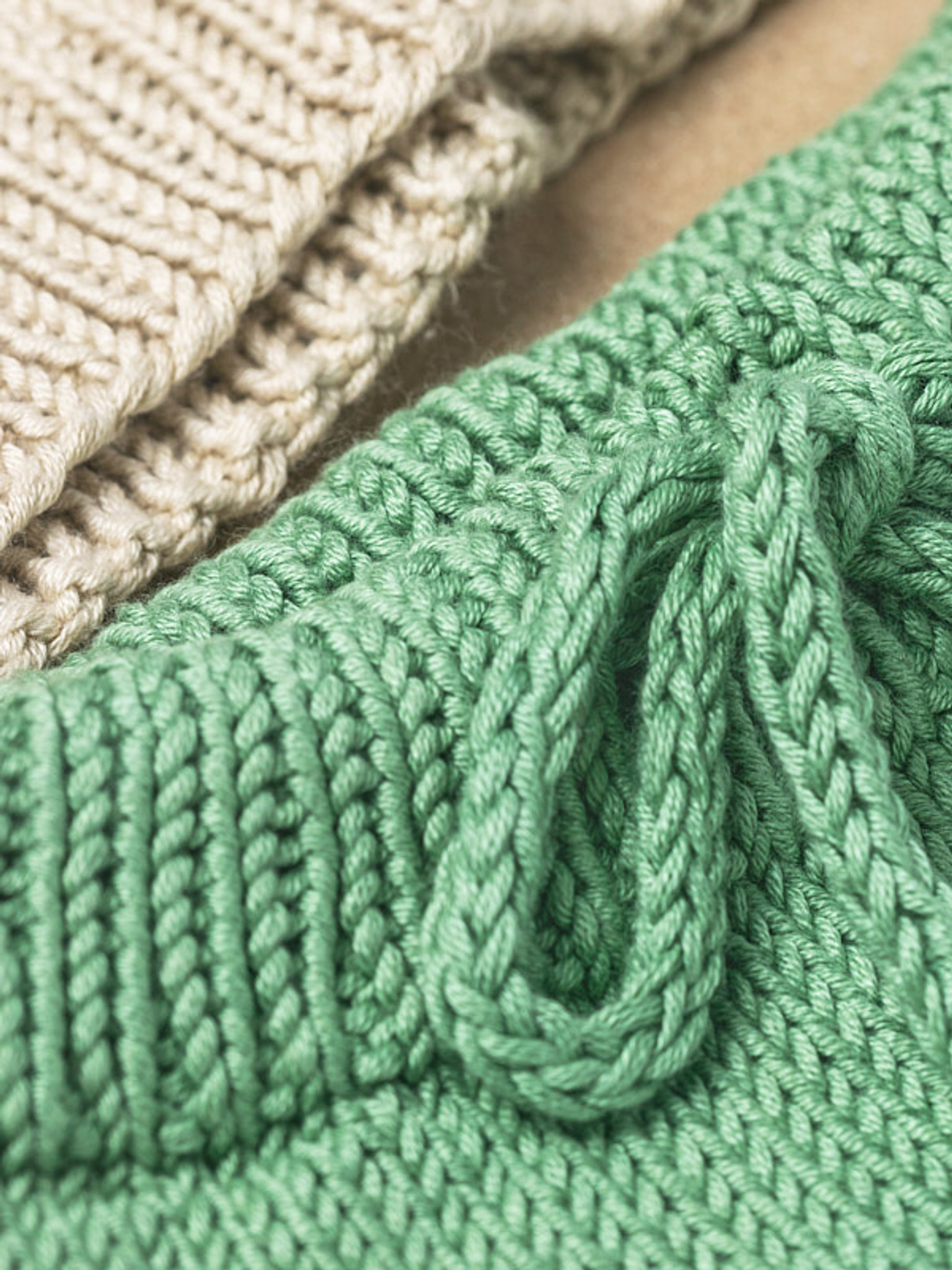 Ashwin knit in Berroco Modern Cotton