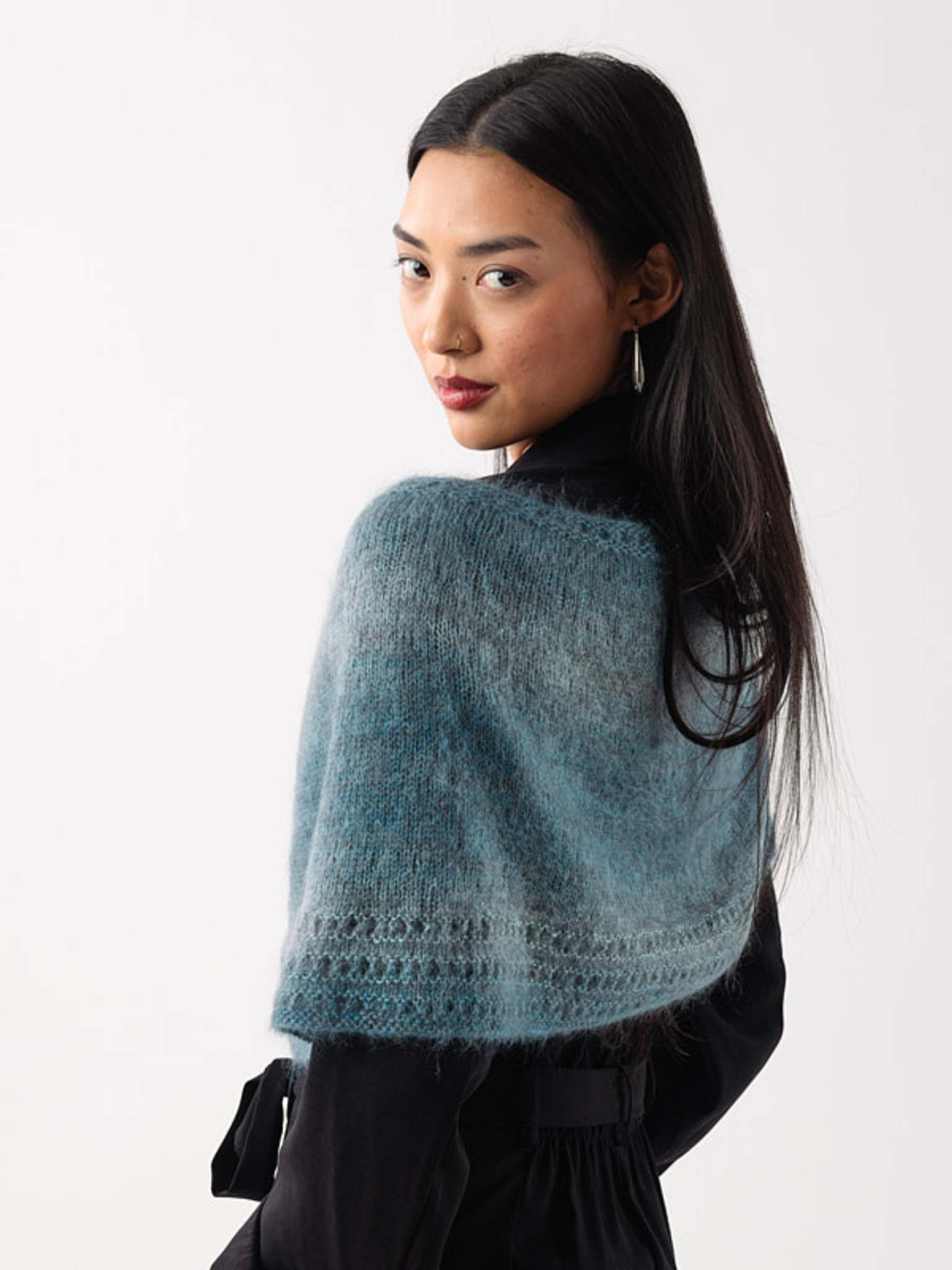 Gazette knit in Berroco Aerial Dégradé & Aerial