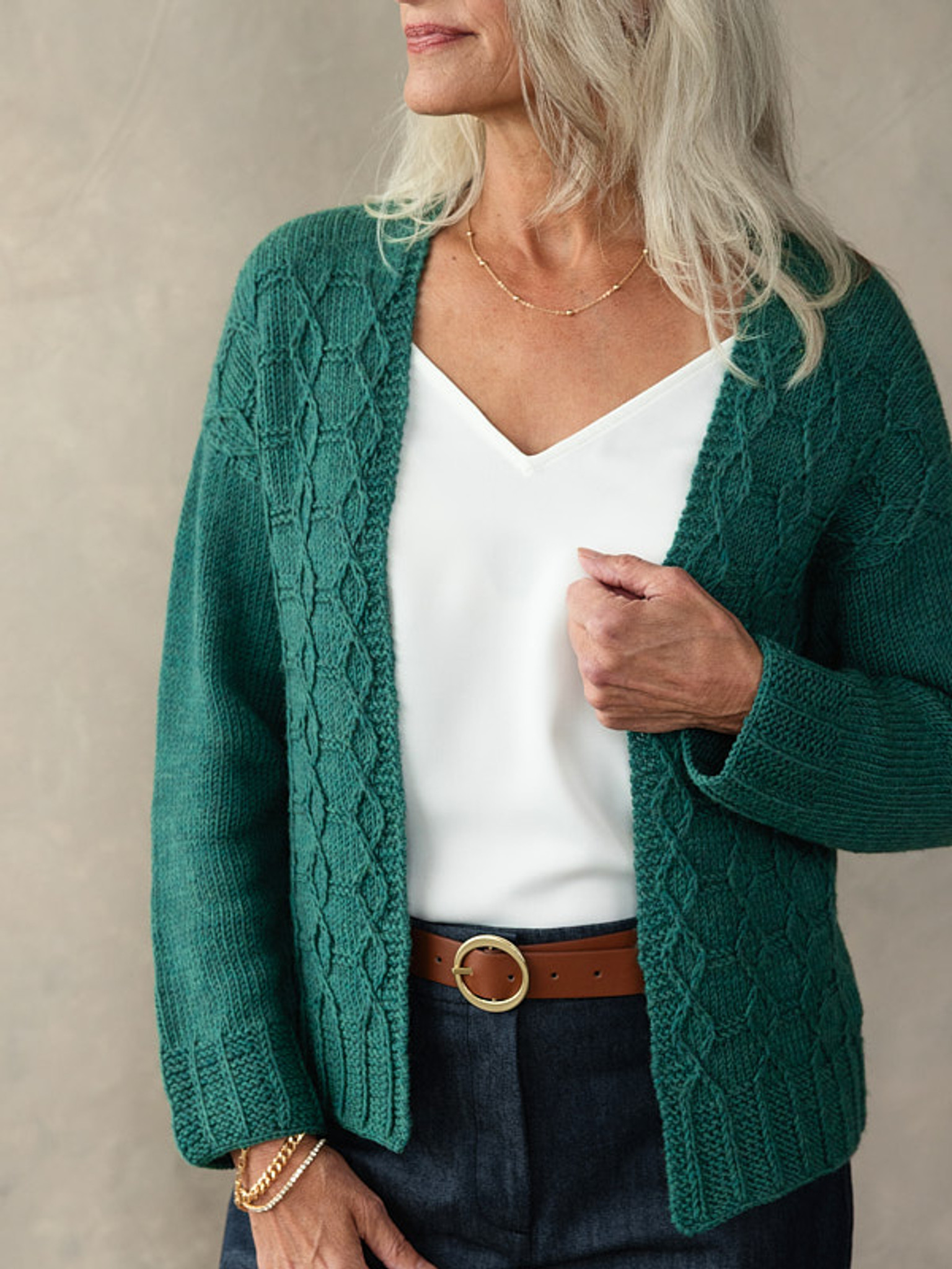 Calatrava knit in Berroco Merino 401