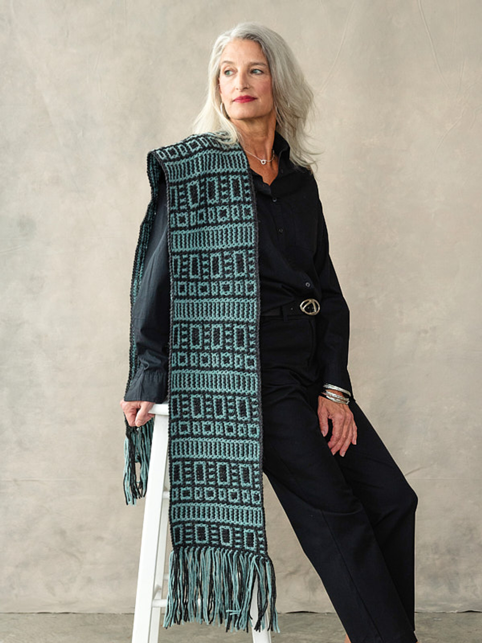 Correa crocheted in Berroco Lanas