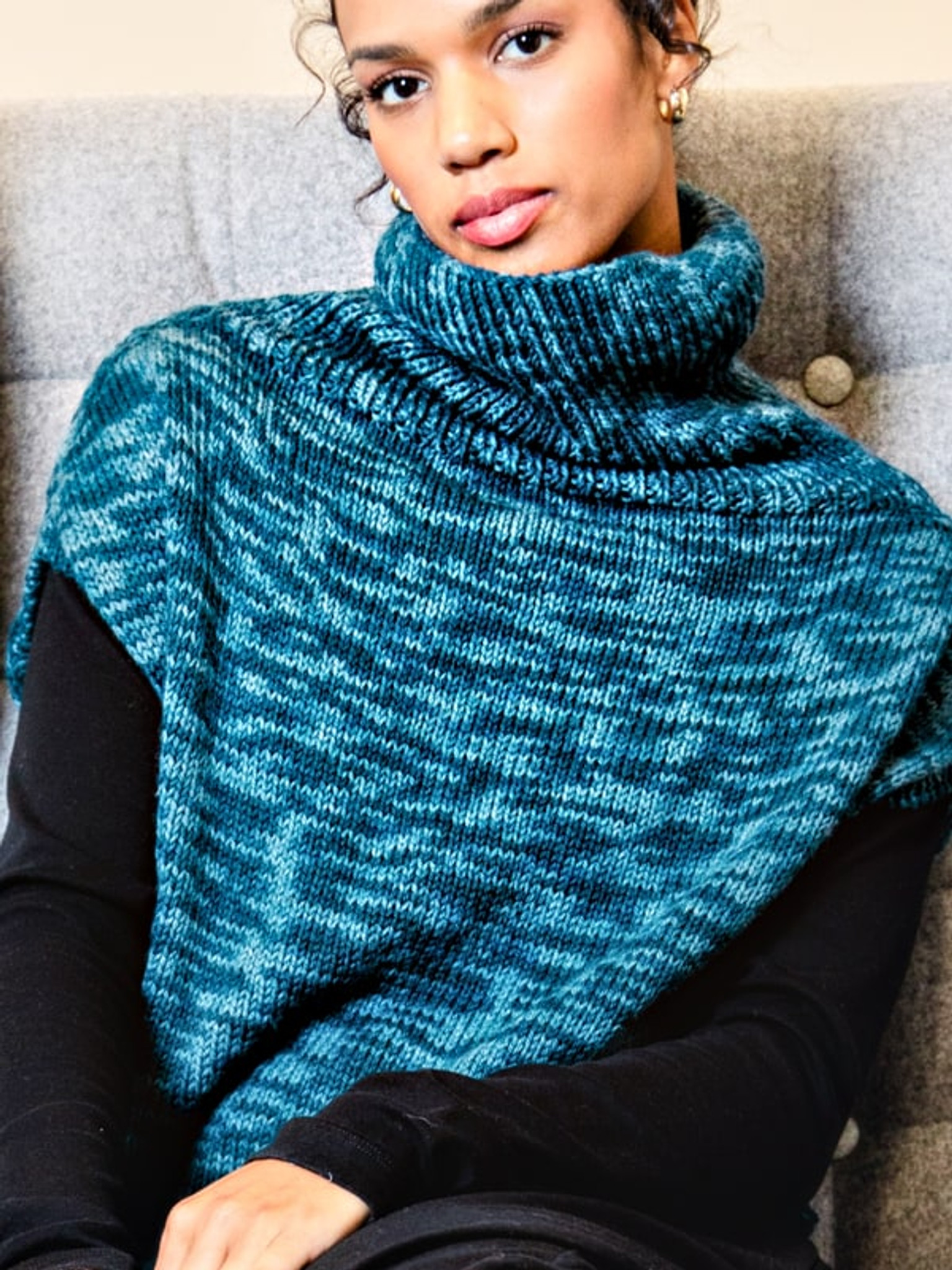 Wineberry knit in Berroco Vintage Handpaint
