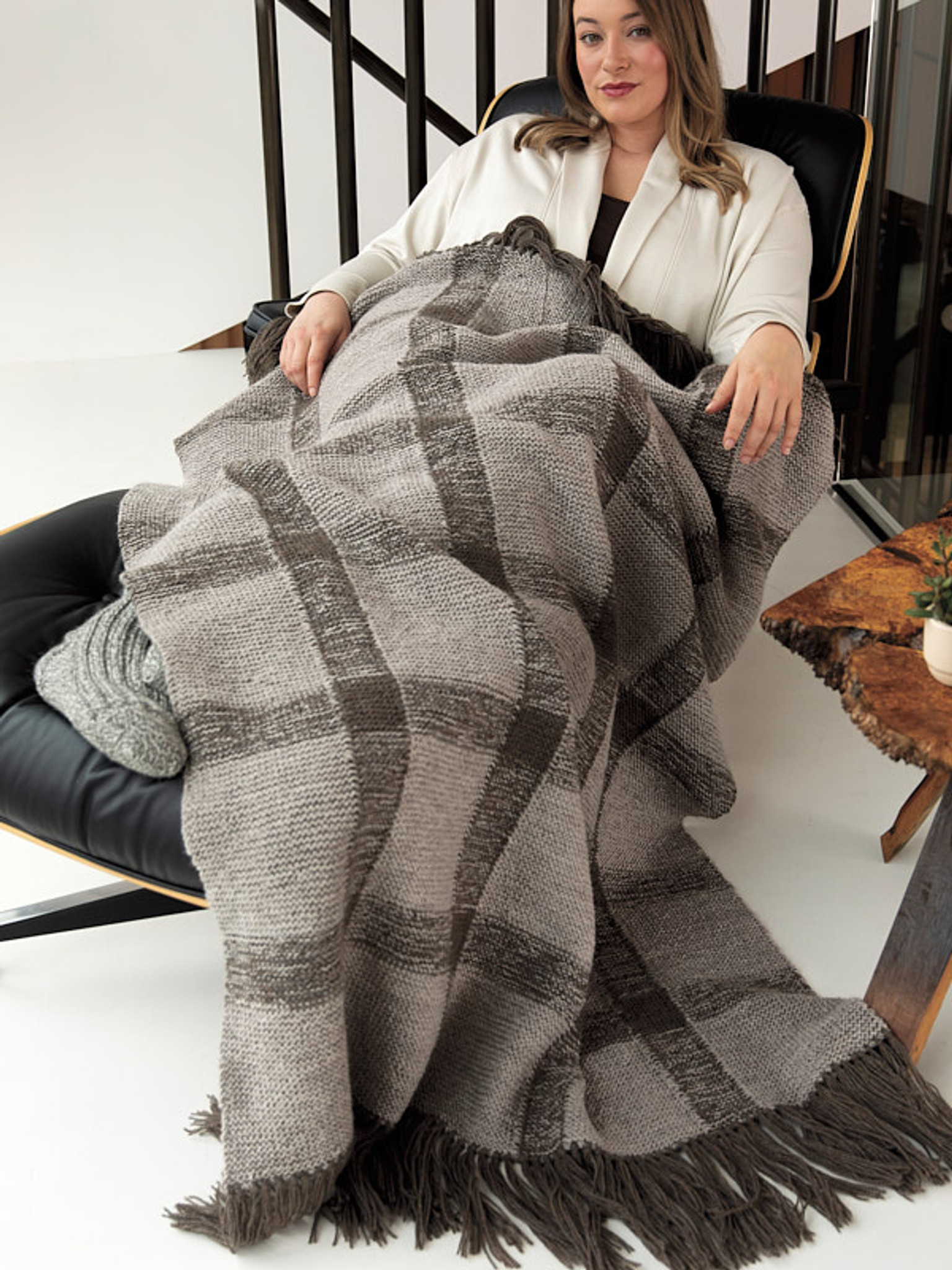 Saga knit in Berroco Lanas Light