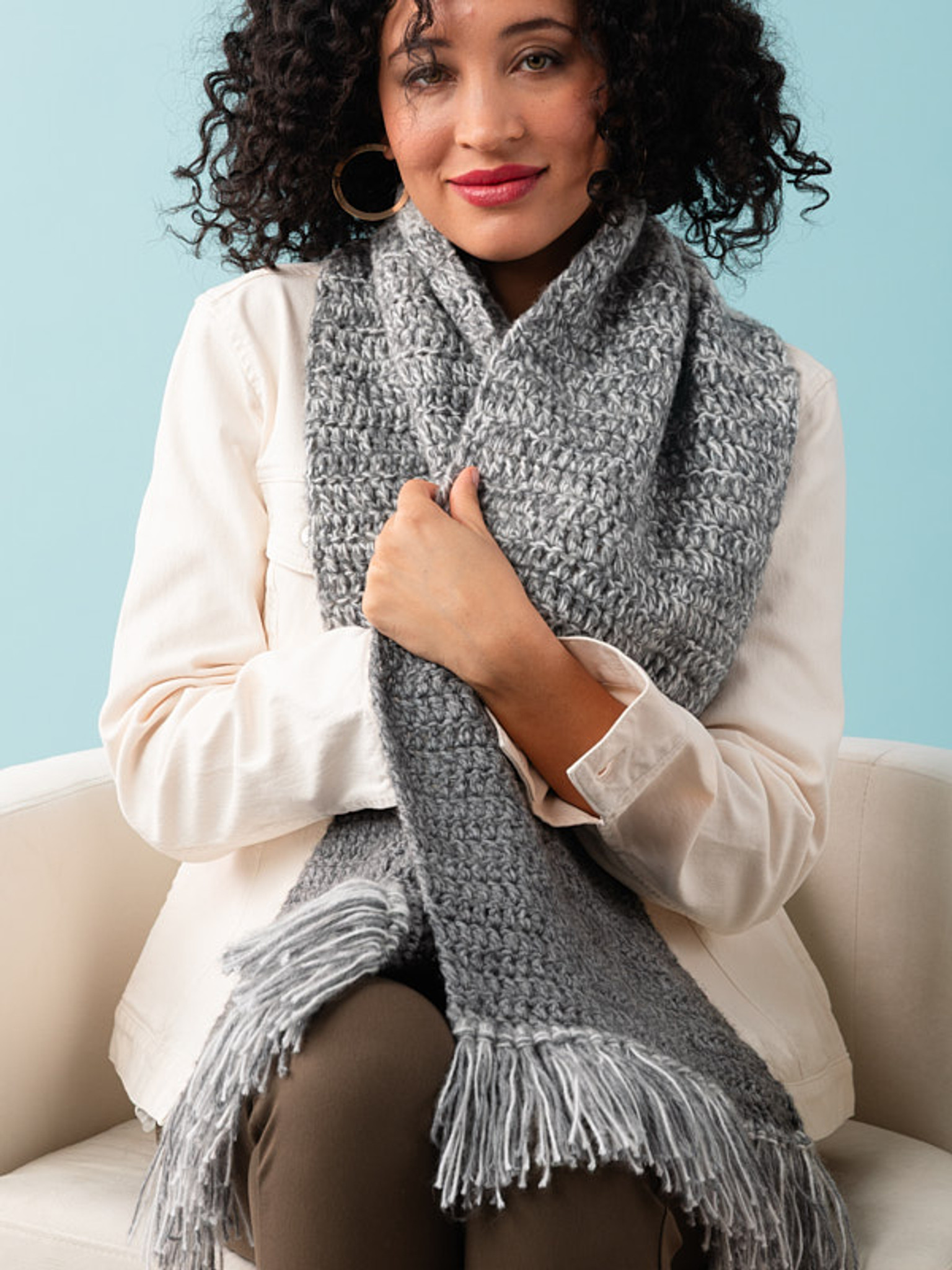 Verus crocheted in Berroco Aurelia