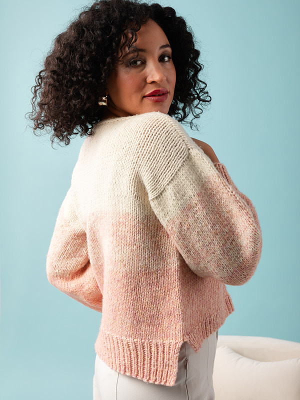 Titus knit in Berroco Aurelia