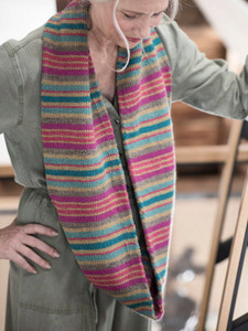 Bayadere Stripe Cowl