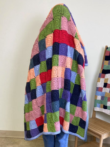 Mindful Mosaic Blanket (Crochet)