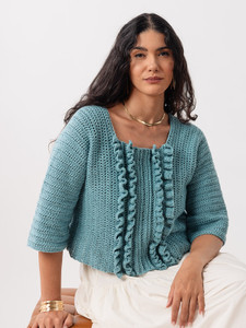 Bristlefront crocheted in Berroco Iris