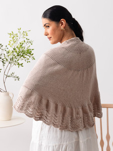 Prairie Rose knit in Berroco Bozzolo
