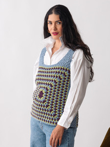 Cypress crocheted in Pima 100