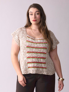 Azalea Buds crocheted in Berroco Tillie