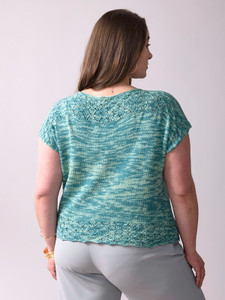 Ayana knit in Berroco Tillie