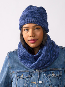 Lynx knit in Berroco Vintage Handpaint