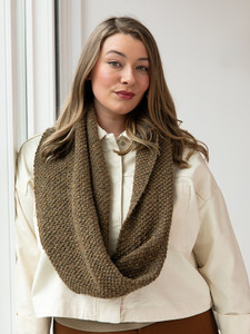 Aldis knit in Berroco Millstone Tweed