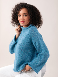 Rainham knit in Berroco Emberstone