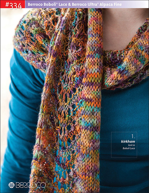 334 Berroco Boboli® Lace & Berroco Ultra® Alpaca Fine - Berroco Yarn