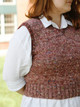 Rigmor Vest in Cinnamon