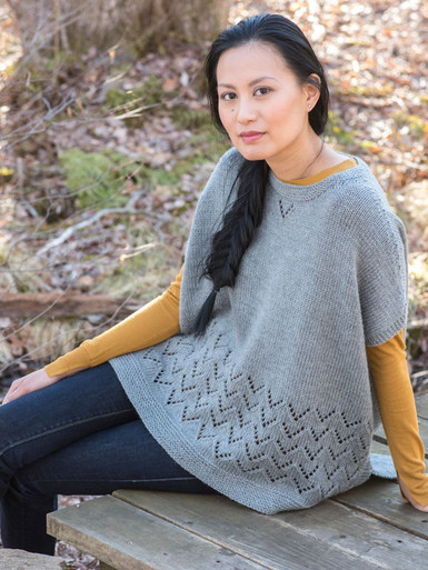 Camden Hills Poncho - Berroco Yarn