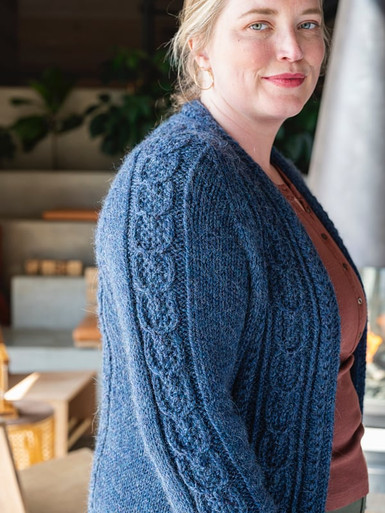 Arctic Circle Wool Sweater w. Zippered Turtleneck