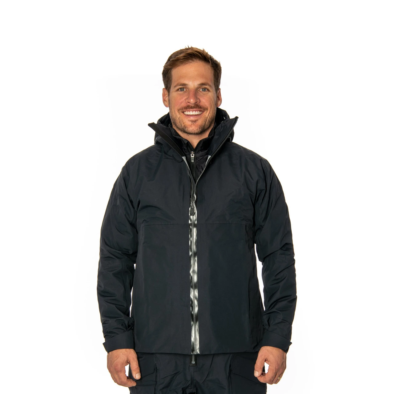 RESERVOIR Rain Shell Jacket, Black