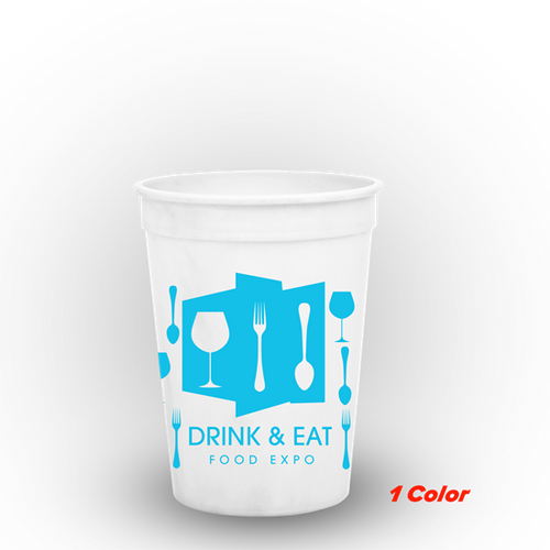 Cups-On-The-Go 12 oz. Stadium Cup Offset Printed