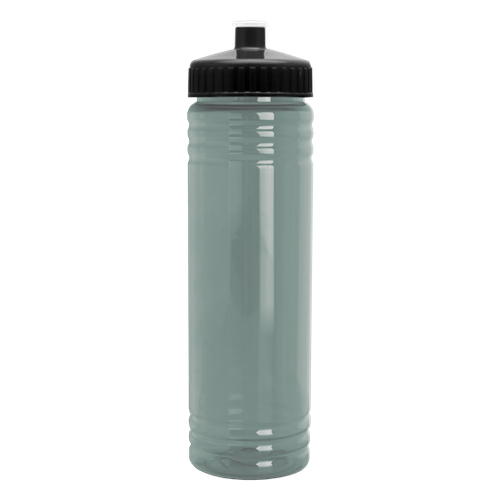 24 oz. Slim Fit UpCycle RPET Bottle with Push-Pull Lid - SS-Ink